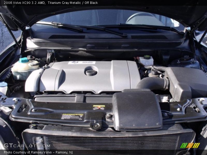 Titanium Gray Metallic / Off Black 2008 Volvo XC90 3.2 AWD