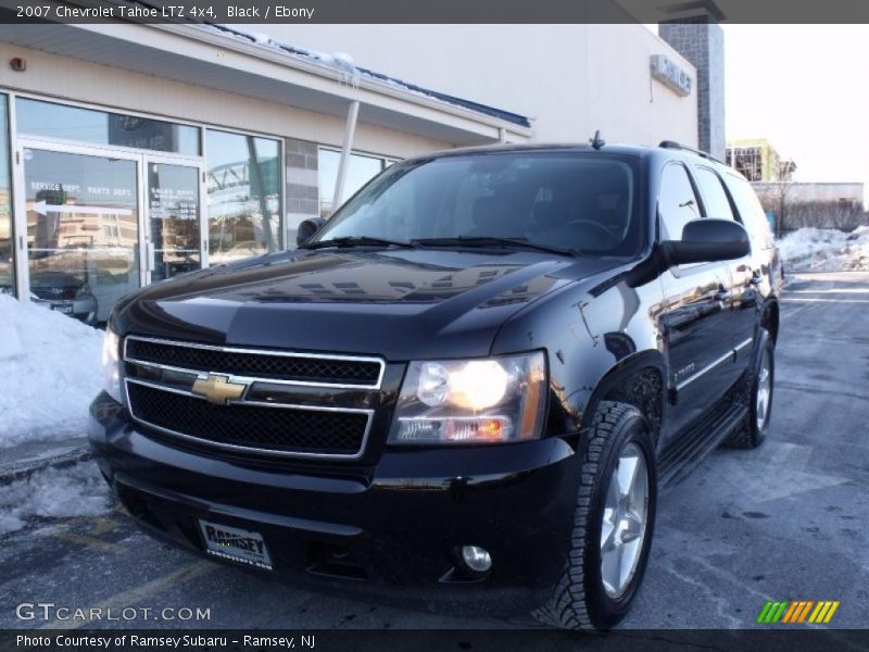 Black / Ebony 2007 Chevrolet Tahoe LTZ 4x4