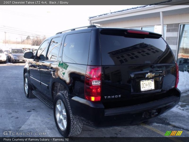 Black / Ebony 2007 Chevrolet Tahoe LTZ 4x4
