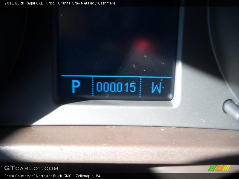 Granite Gray Metallic / Cashmere 2011 Buick Regal CXL Turbo