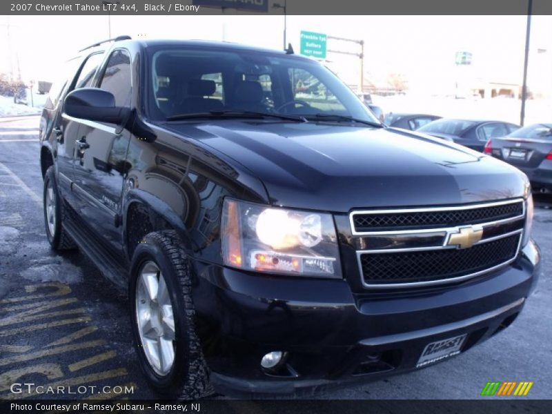 Black / Ebony 2007 Chevrolet Tahoe LTZ 4x4