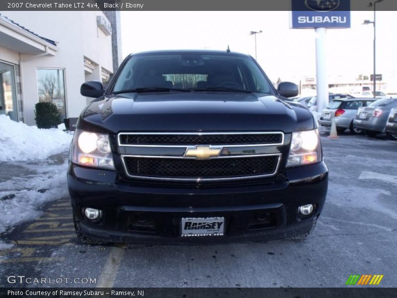 Black / Ebony 2007 Chevrolet Tahoe LTZ 4x4