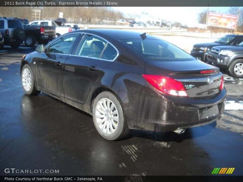 Espresso Bronze Metallic / Ebony 2011 Buick Regal CXL Turbo