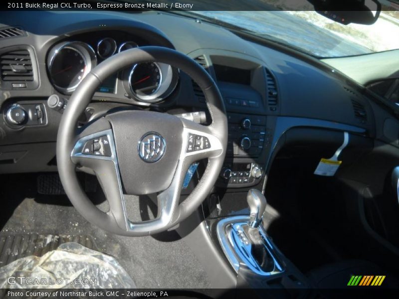 Espresso Bronze Metallic / Ebony 2011 Buick Regal CXL Turbo