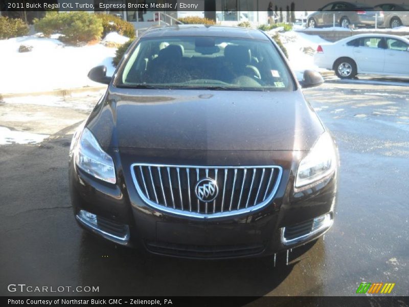 Espresso Bronze Metallic / Ebony 2011 Buick Regal CXL Turbo