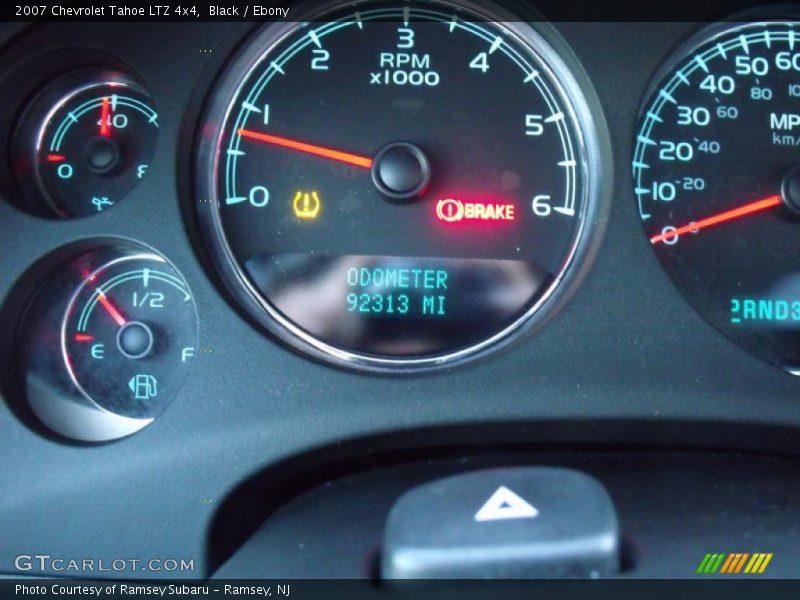 Black / Ebony 2007 Chevrolet Tahoe LTZ 4x4