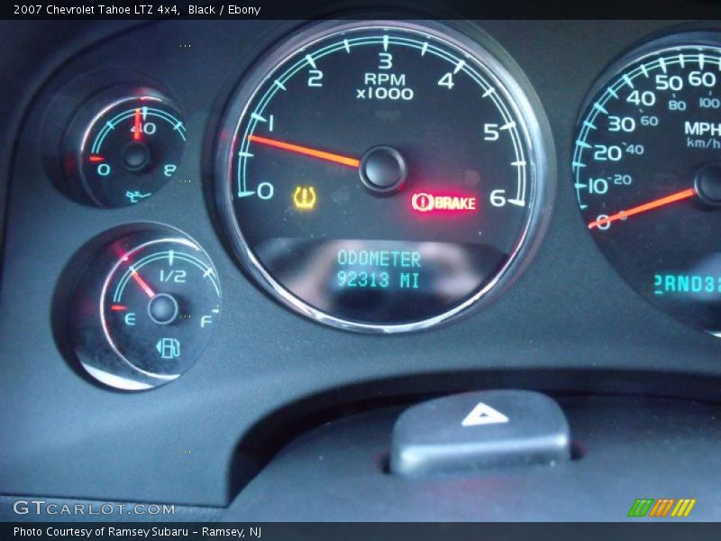 Black / Ebony 2007 Chevrolet Tahoe LTZ 4x4