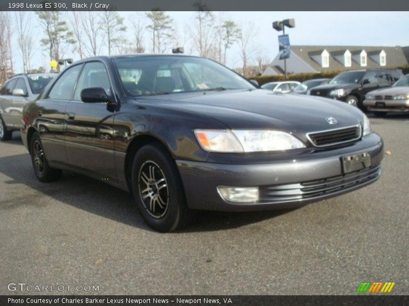 Black / Gray 1998 Lexus ES 300