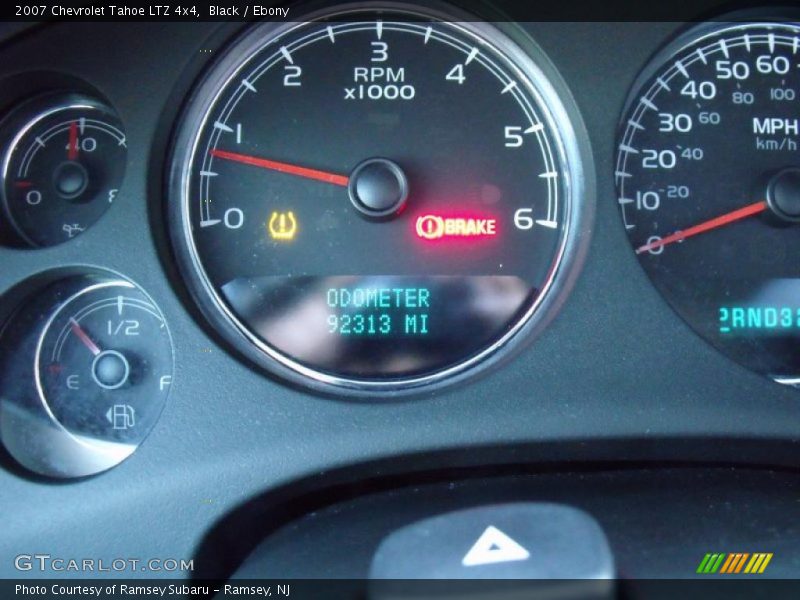 Black / Ebony 2007 Chevrolet Tahoe LTZ 4x4