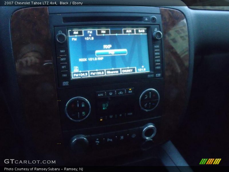 Black / Ebony 2007 Chevrolet Tahoe LTZ 4x4