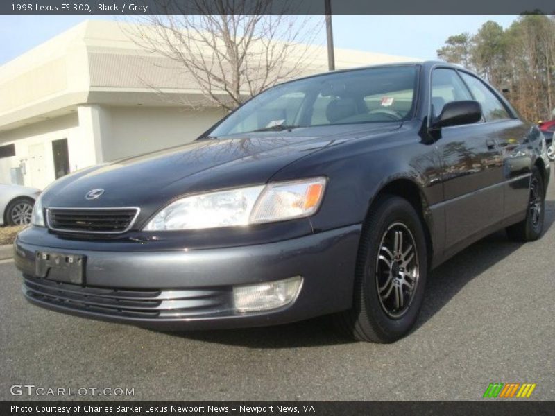 Black / Gray 1998 Lexus ES 300