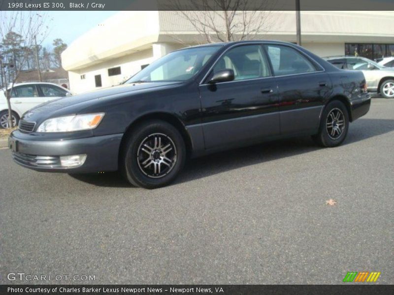 Black / Gray 1998 Lexus ES 300