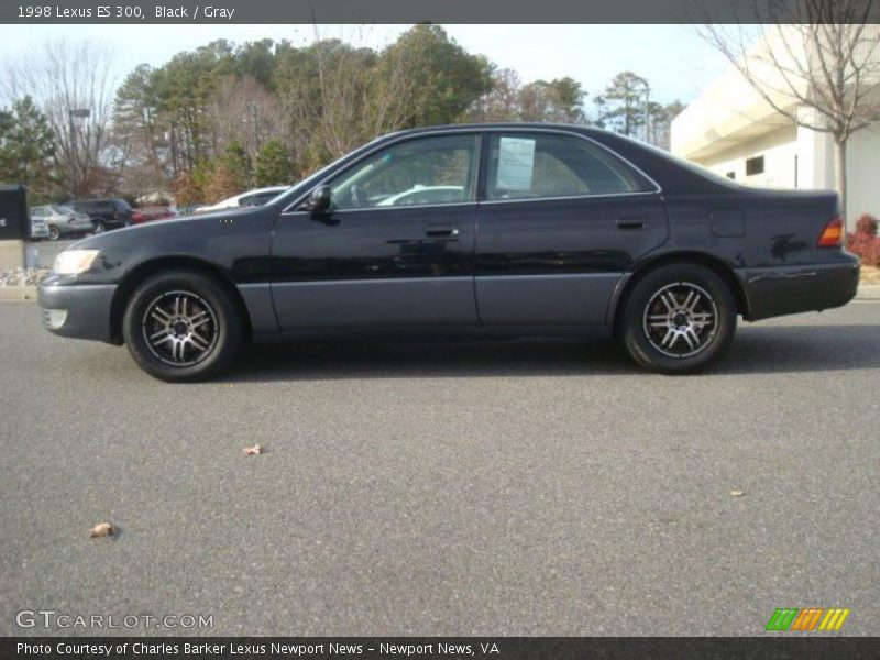 Black / Gray 1998 Lexus ES 300