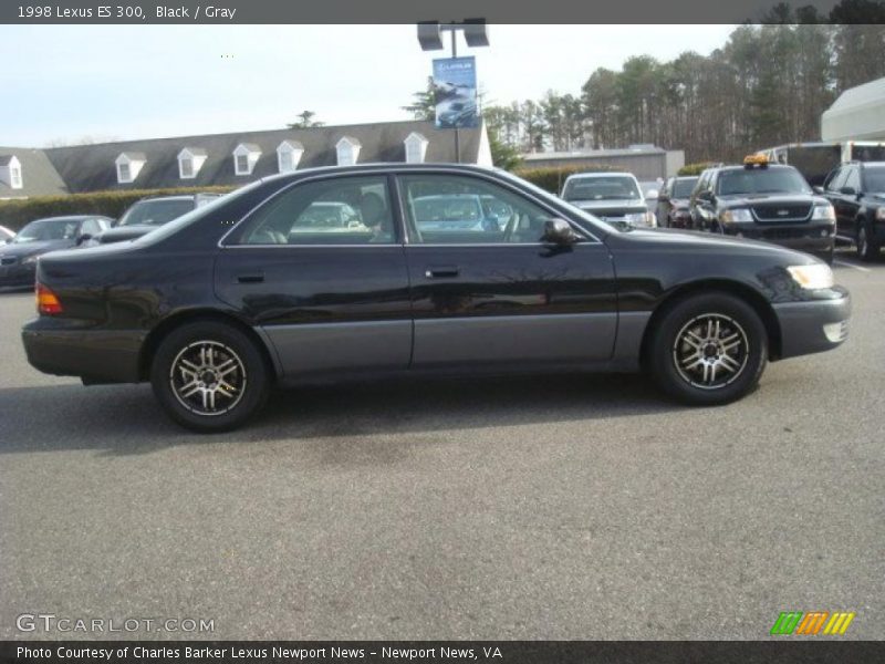 Black / Gray 1998 Lexus ES 300
