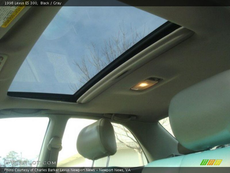 Black / Gray 1998 Lexus ES 300