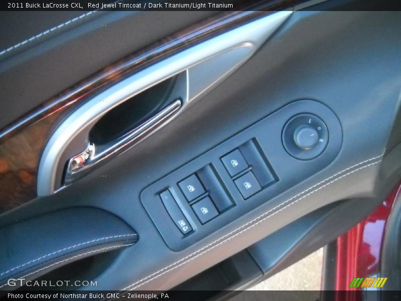 Red Jewel Tintcoat / Dark Titanium/Light Titanium 2011 Buick LaCrosse CXL
