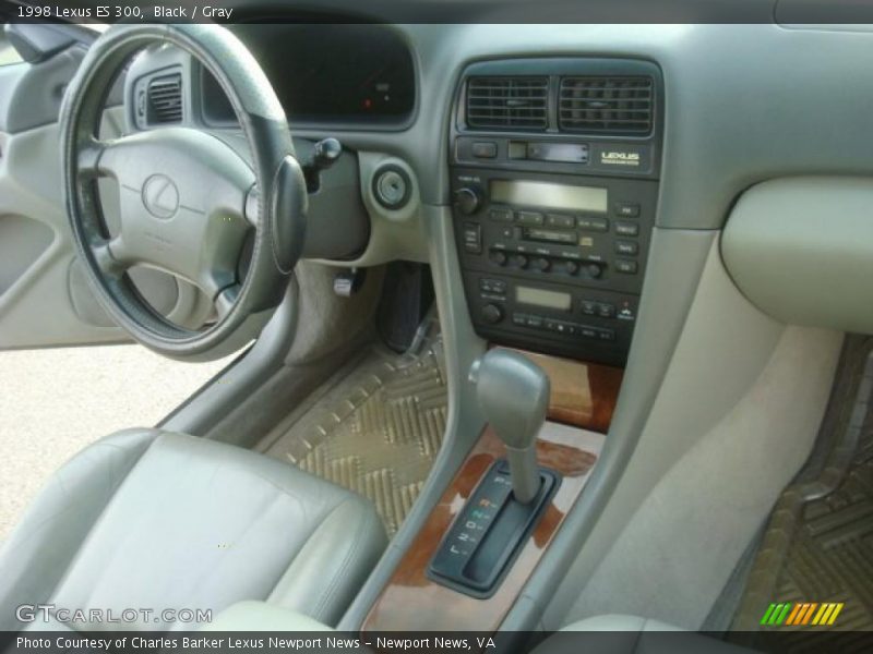 Black / Gray 1998 Lexus ES 300