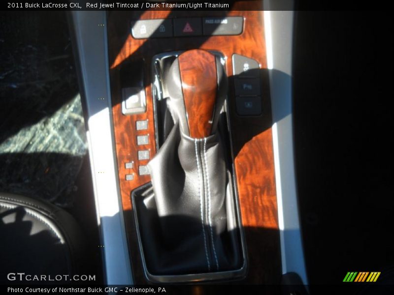 Red Jewel Tintcoat / Dark Titanium/Light Titanium 2011 Buick LaCrosse CXL