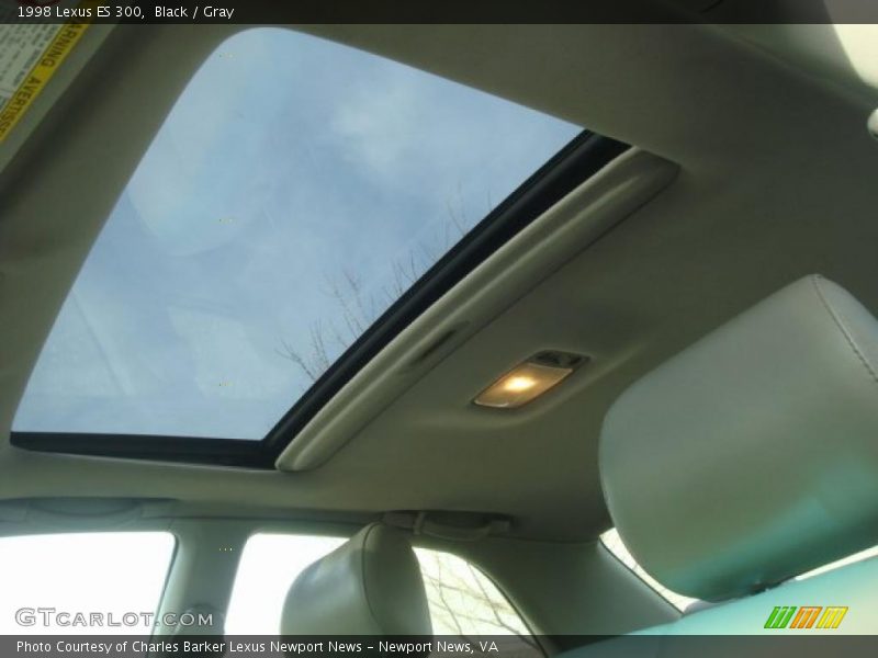 Black / Gray 1998 Lexus ES 300