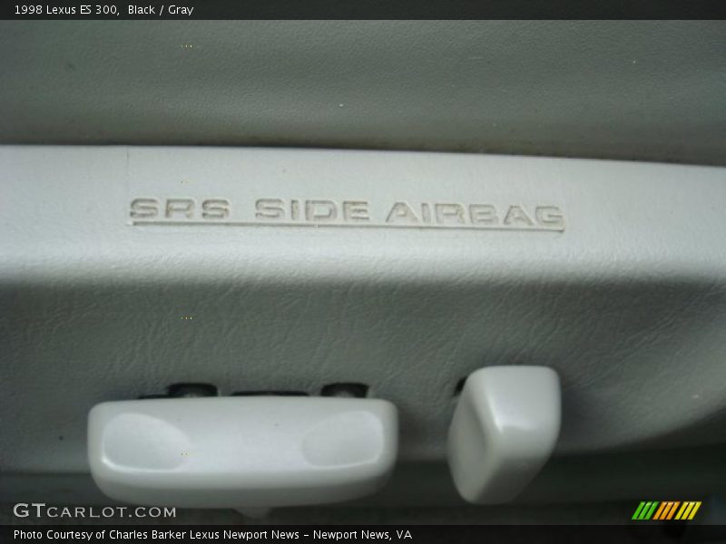 Black / Gray 1998 Lexus ES 300