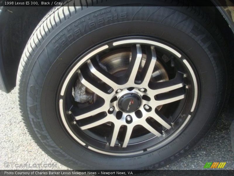 Black / Gray 1998 Lexus ES 300