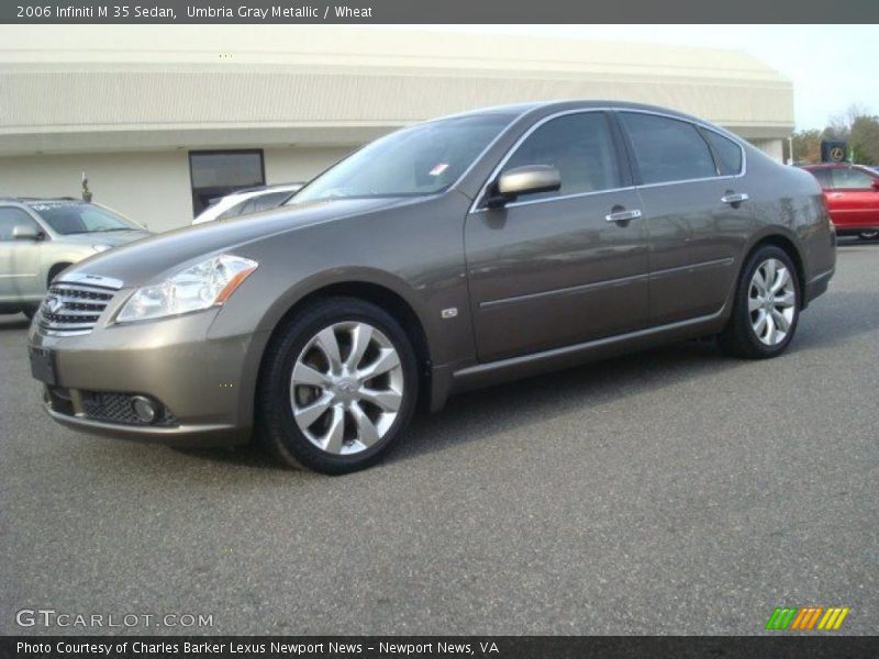 Umbria Gray Metallic / Wheat 2006 Infiniti M 35 Sedan
