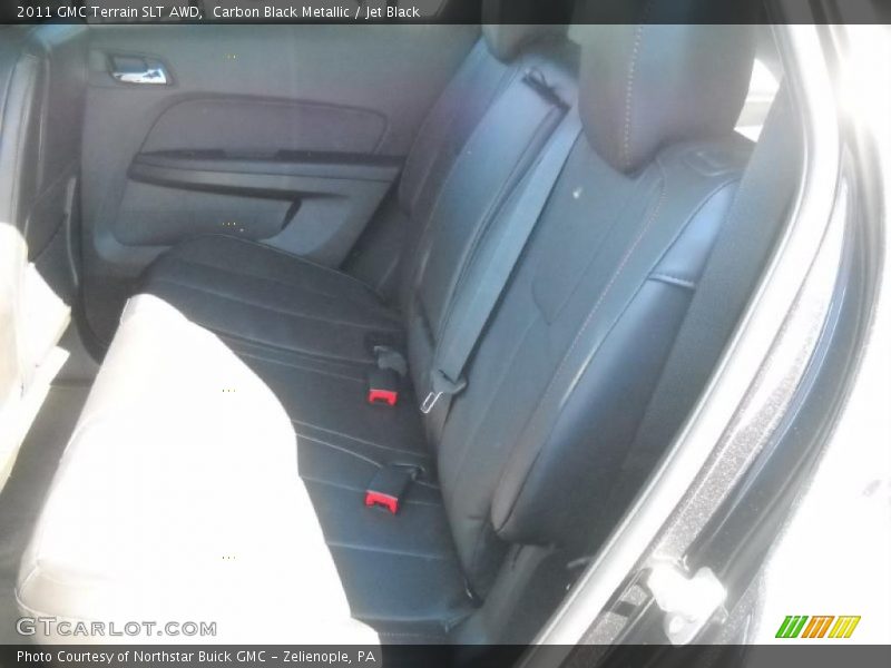 Carbon Black Metallic / Jet Black 2011 GMC Terrain SLT AWD