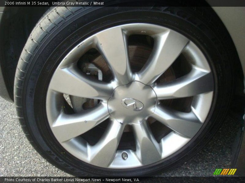 Umbria Gray Metallic / Wheat 2006 Infiniti M 35 Sedan