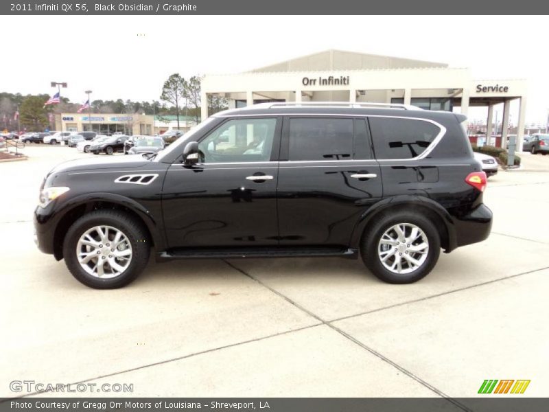 Black Obsidian / Graphite 2011 Infiniti QX 56