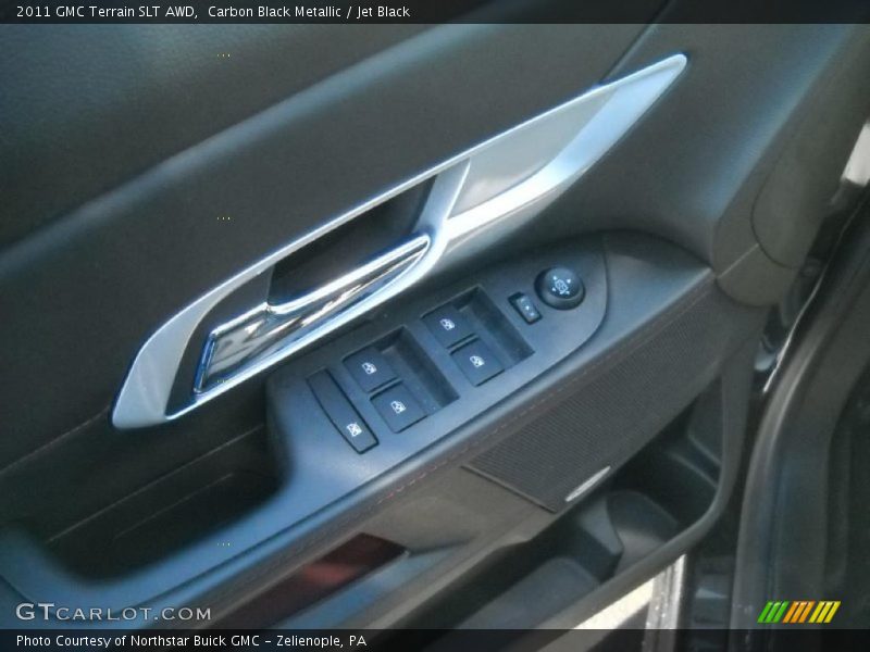 Carbon Black Metallic / Jet Black 2011 GMC Terrain SLT AWD