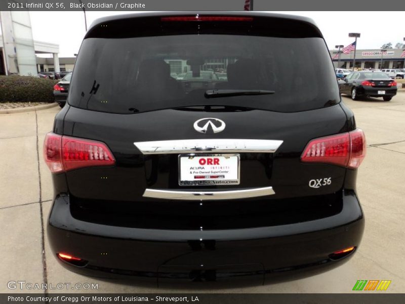 Black Obsidian / Graphite 2011 Infiniti QX 56