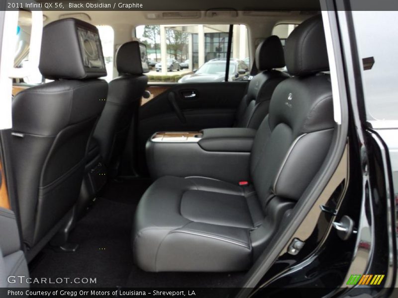  2011 QX 56 Graphite Interior