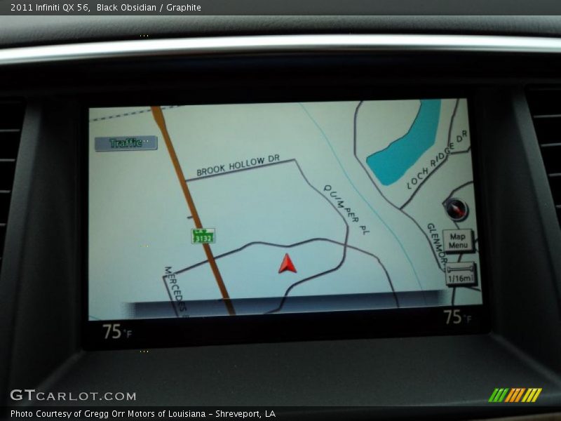 Navigation of 2011 QX 56