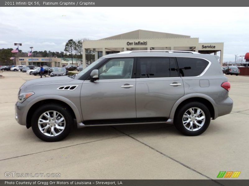 Platinum Graphite / Graphite 2011 Infiniti QX 56