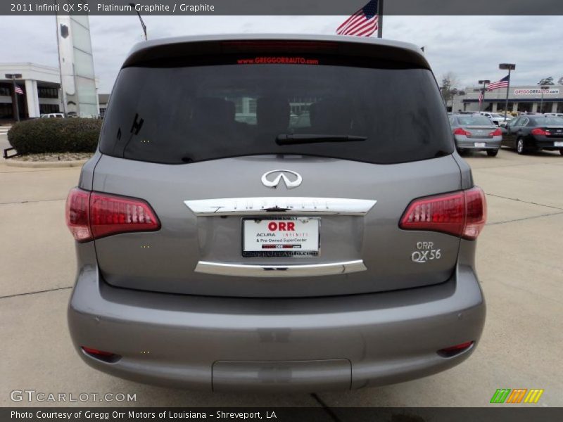 Platinum Graphite / Graphite 2011 Infiniti QX 56