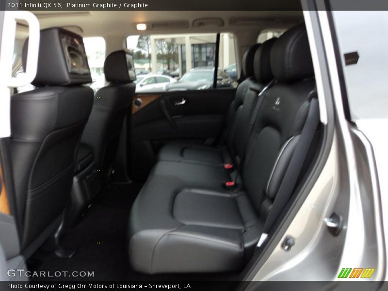  2011 QX 56 Graphite Interior