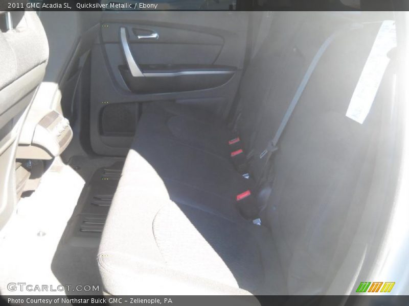 Quicksilver Metallic / Ebony 2011 GMC Acadia SL