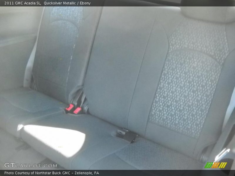 Quicksilver Metallic / Ebony 2011 GMC Acadia SL