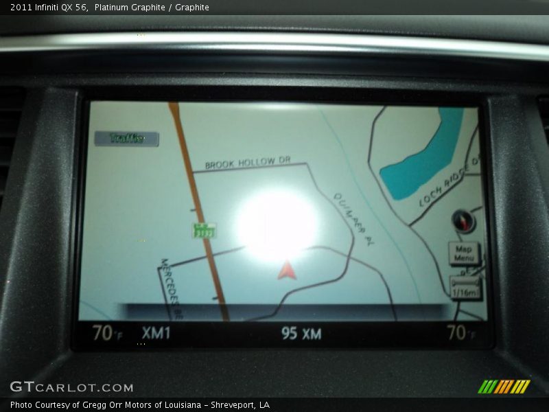 Navigation of 2011 QX 56