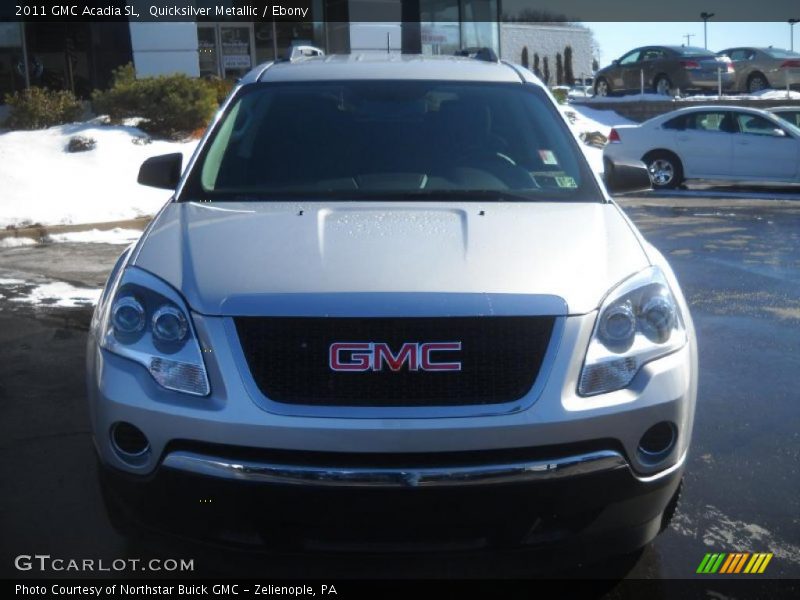 Quicksilver Metallic / Ebony 2011 GMC Acadia SL