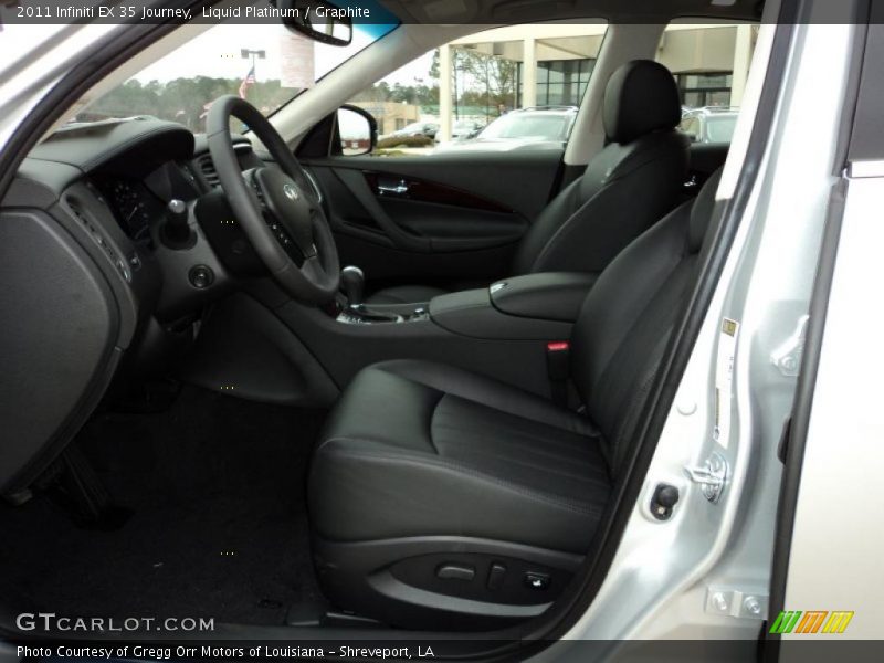  2011 EX 35 Journey Graphite Interior