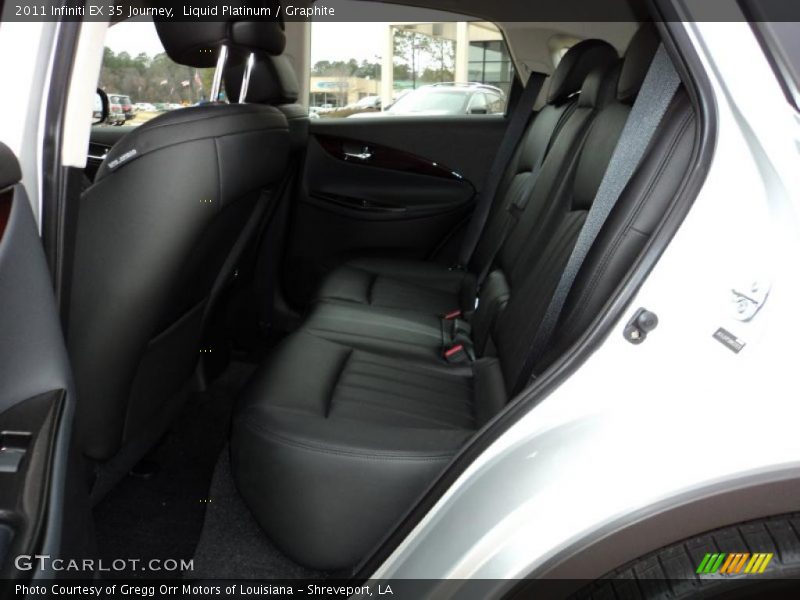  2011 EX 35 Journey Graphite Interior