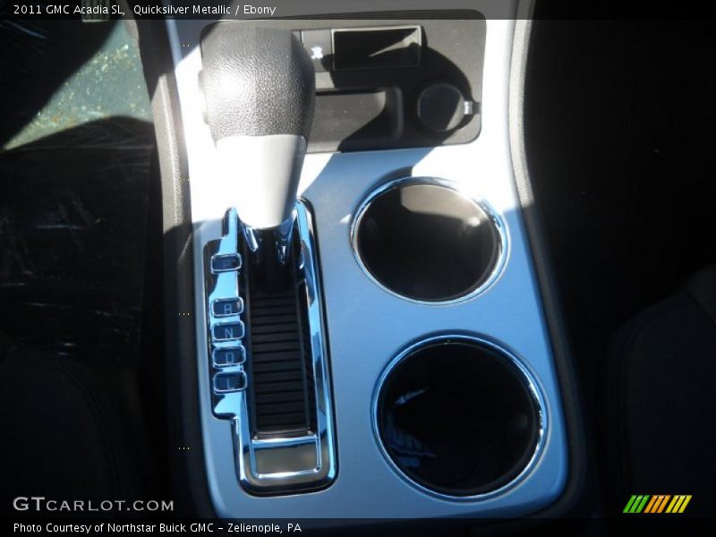 Quicksilver Metallic / Ebony 2011 GMC Acadia SL