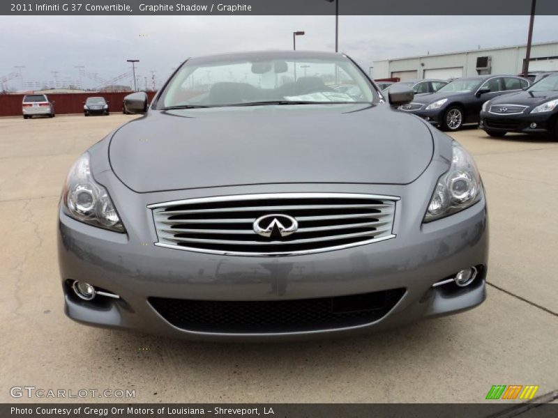 Graphite Shadow / Graphite 2011 Infiniti G 37 Convertible