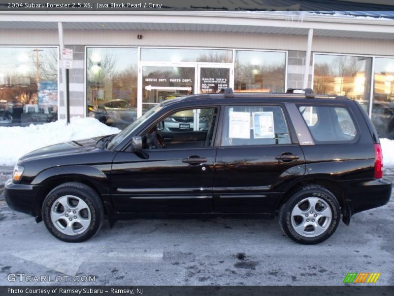 Java Black Pearl / Gray 2004 Subaru Forester 2.5 XS
