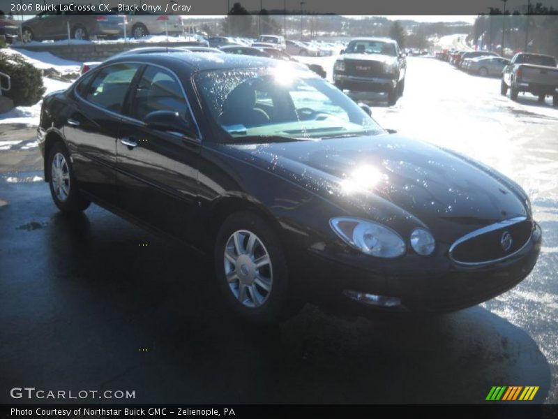 Black Onyx / Gray 2006 Buick LaCrosse CX
