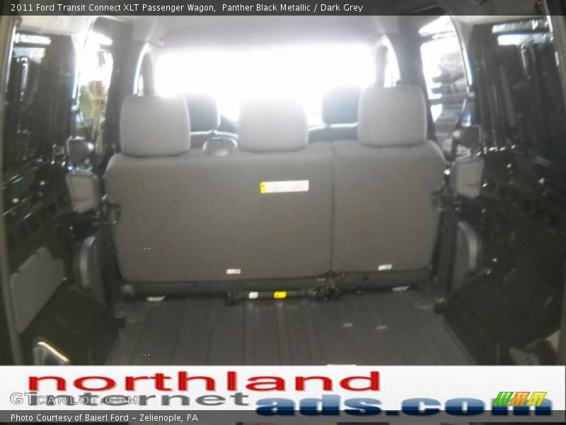 Panther Black Metallic / Dark Grey 2011 Ford Transit Connect XLT Passenger Wagon