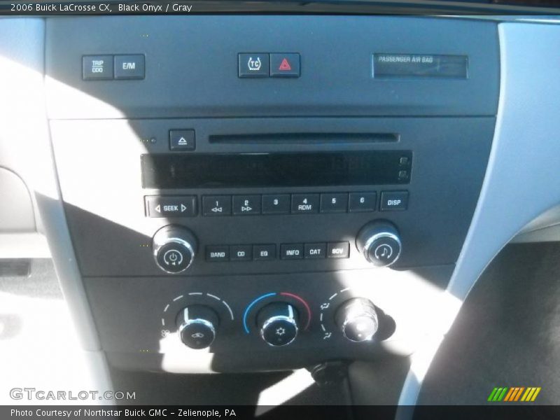 Black Onyx / Gray 2006 Buick LaCrosse CX