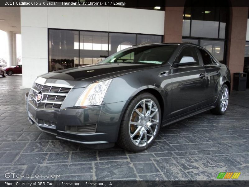 Front 3/4 View of 2011 CTS 3.0 Sedan