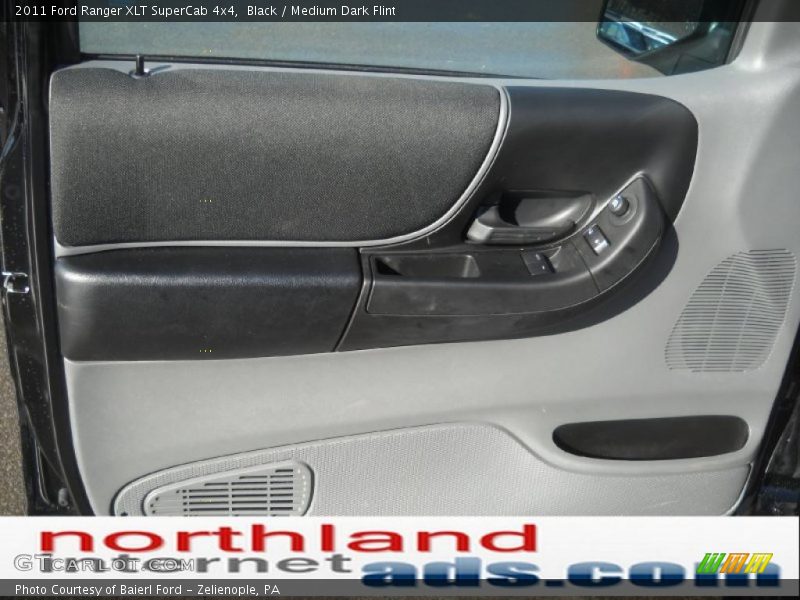 Black / Medium Dark Flint 2011 Ford Ranger XLT SuperCab 4x4